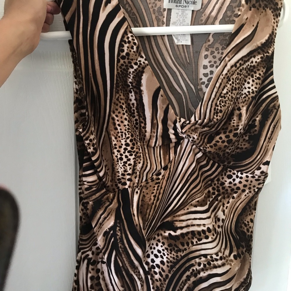 Women’s leopard tank top BNWT